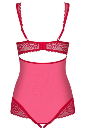 Боди Obsessive Rougebelle teddy