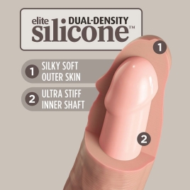 Фаллос King Cock 8&quot; Silicone Dual Density