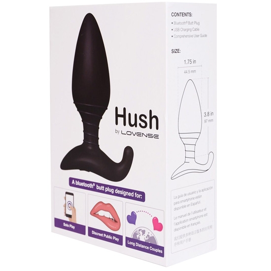 Вибро-пробка Lovense Hush E26374