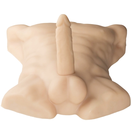 Фаллос с торсом SILEXD Apollo L 7"