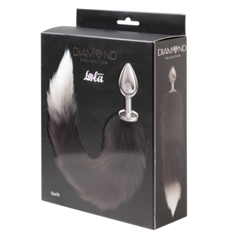 Пробка с хвостом Diamond Galaxy Black