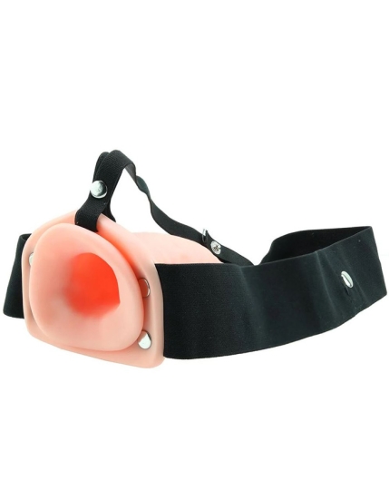 Страпон полый DR. Skin 7" Hollow Strap-On