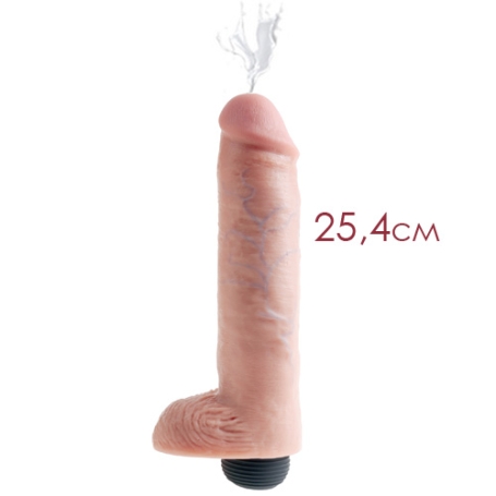Фаллос King Cock Squirting 10"