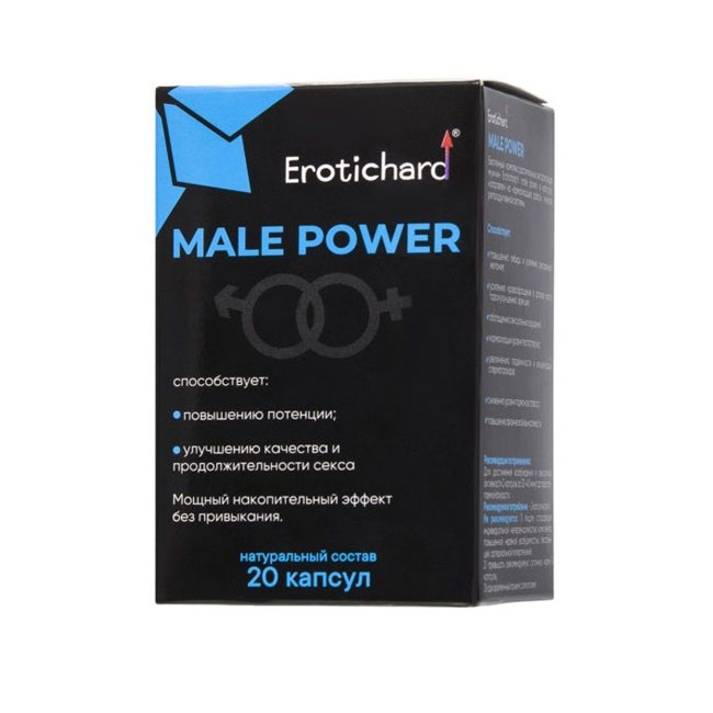 Капсулы для мужчин Erotichard male power
