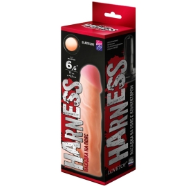 Фаллос-насадка Harness Black Line