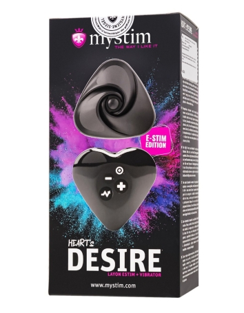 Вибратор с электростимуляцией Mystim Hearts Desire