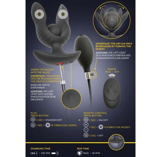 Вибропробка Anos RC Inflatable Expander