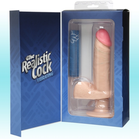 Фаллос-вибратор Realistic Cock 6"