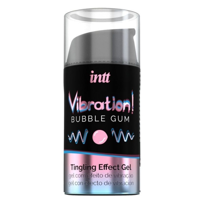 Возбуждающий гель INTT Vibration! Bubble Gum