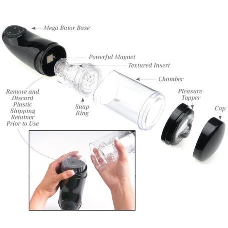 Автоматический мастурбатор Pipedream Mega-Bator Ass