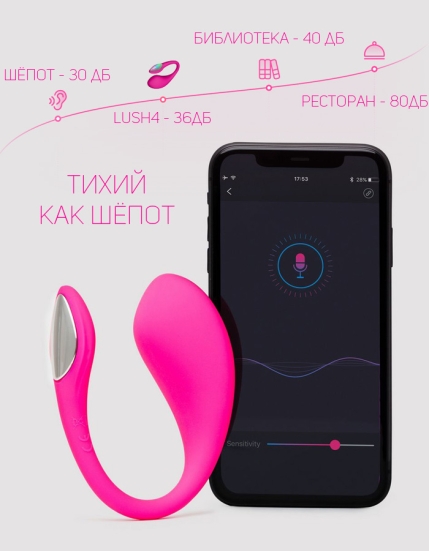 Вибратор Lovense Lush 4